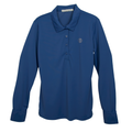 Polo Técnico de Manga Larga con protección solar, azul Midnight