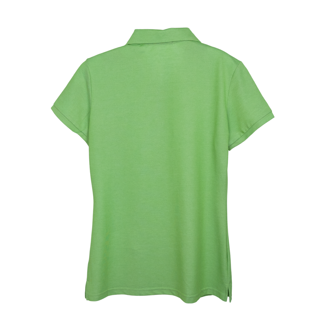 Polo de Piqué Manga Corta, verde manzana