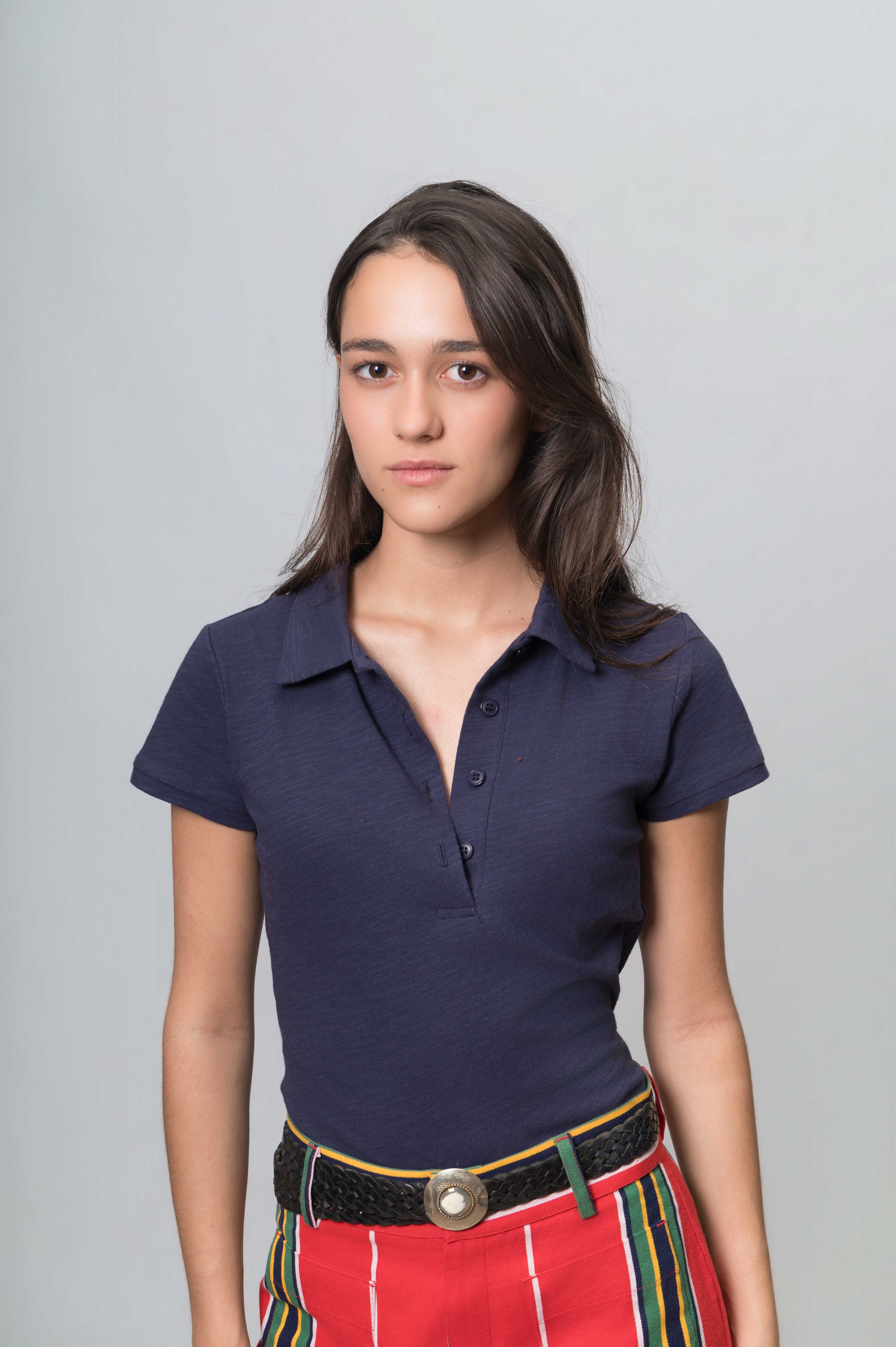 Polo de Algodón Manga Corta Azul Petróleo