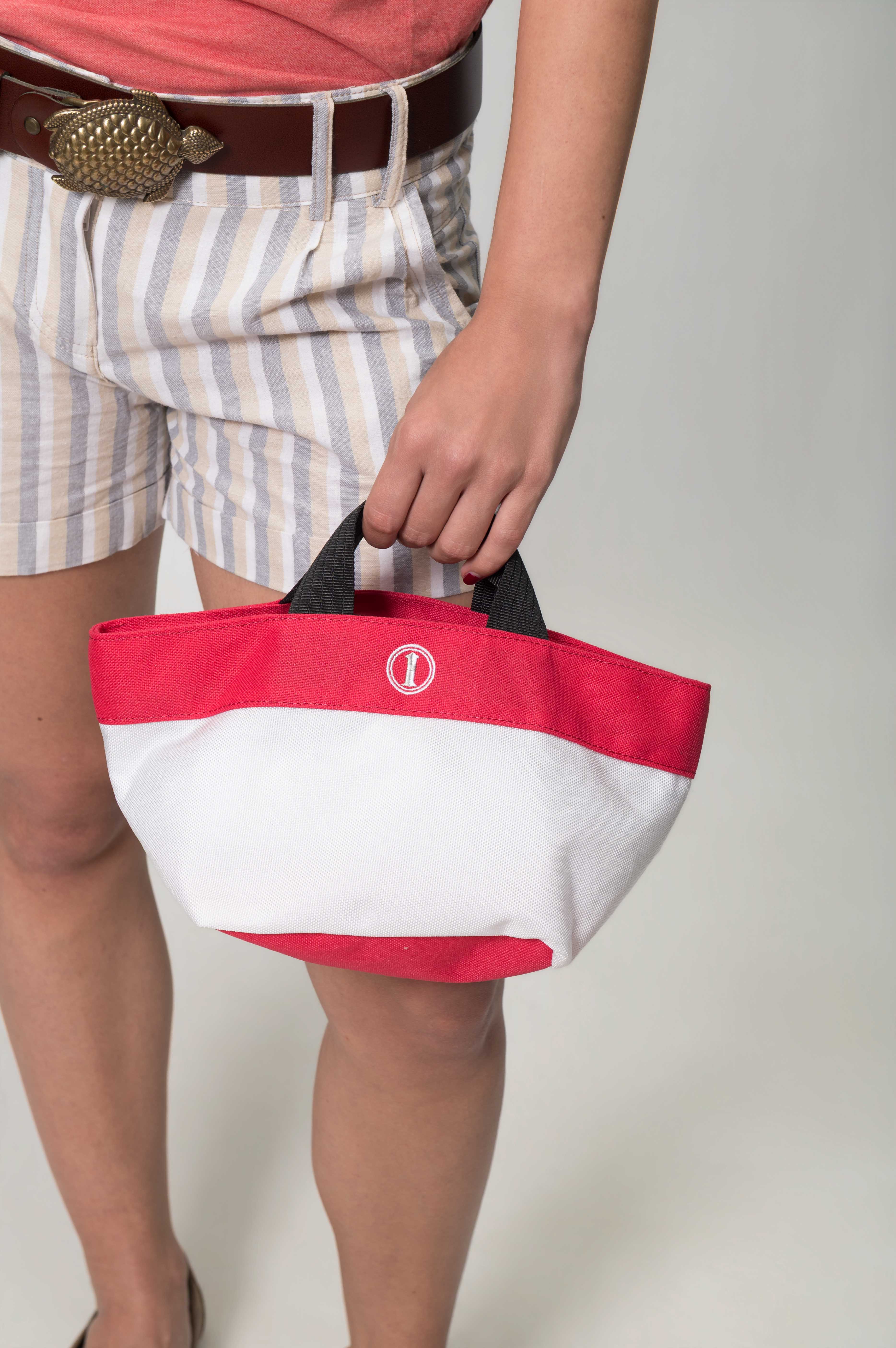 Bolso Manhattan Blanco / Fresa