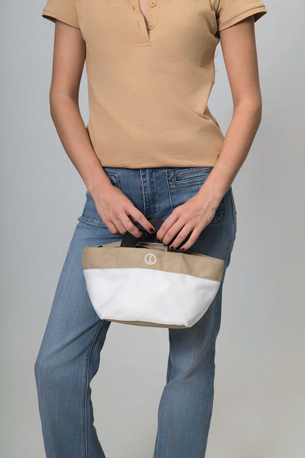 Bolso Manhattan Blanco / Arena