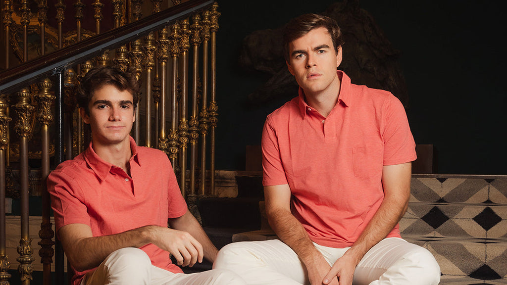 Polo de Piqué Manga Corta Frambuesa