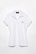 Polo de Piqué Manga Corta Blanco Nieve