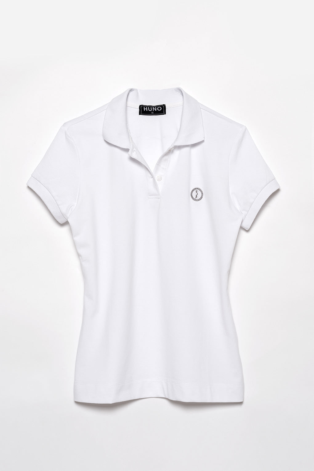 Polo de Piqué Manga Corta Blanco Nieve