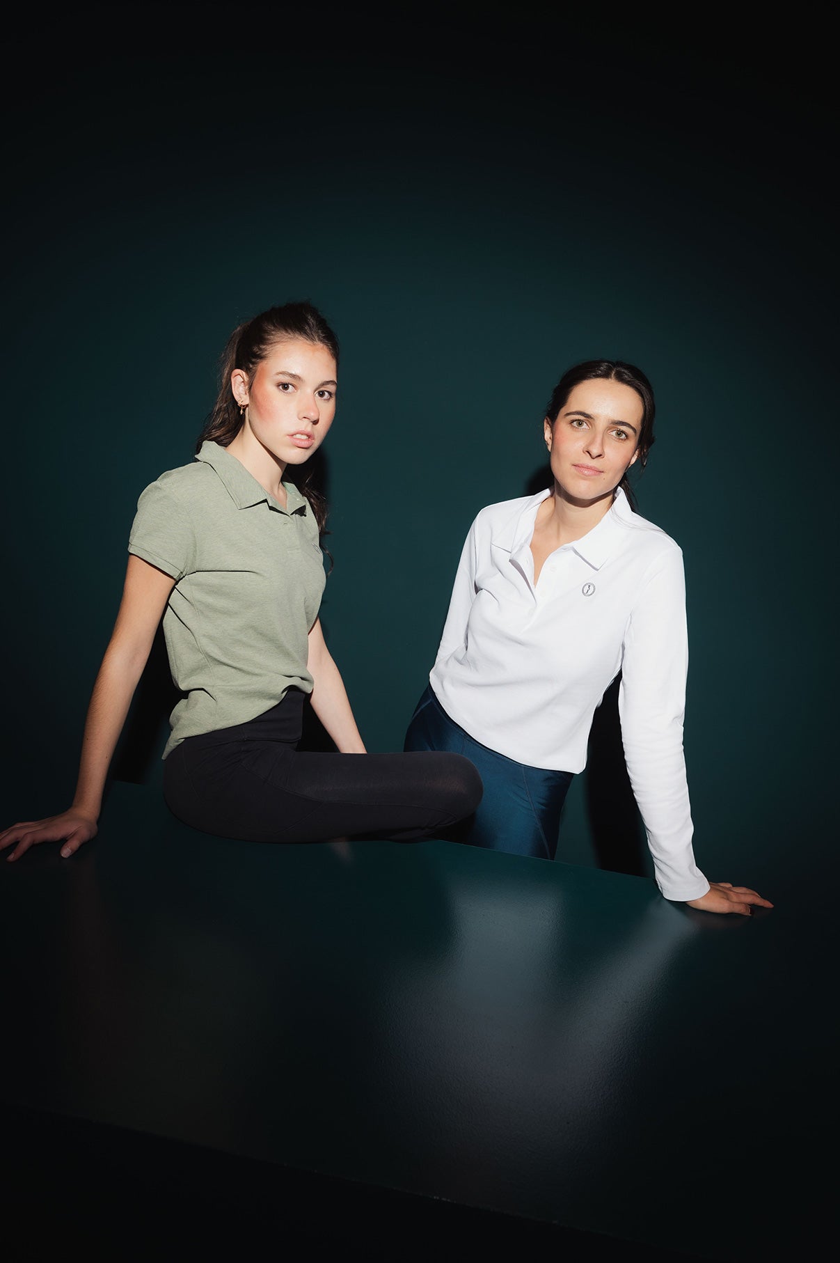 Polo de Piqué Manga Corta Verde Menta